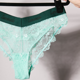 Picot Lace V-Brazilian